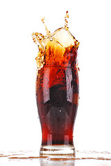 Image showing cola splashing 