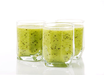 Image showing Kiwi smoothie 