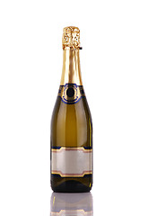 Image showing Champagne bottle 