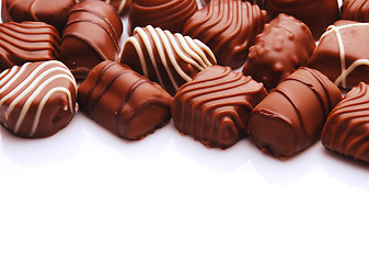 Image showing chocolate bon bons