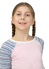 Image showing Proud teenager girl