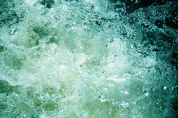 Image showing Abstract background from raging water