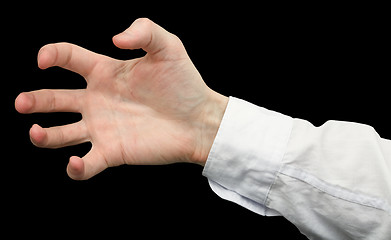 Image showing Male hand