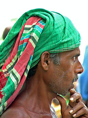 Image showing Thinking man