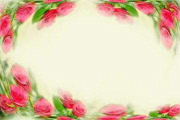 Image showing fantasy floral background
