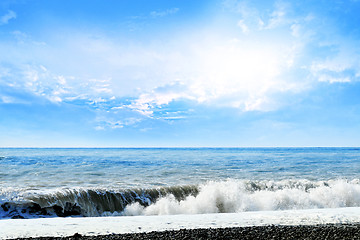 Image showing sea beach