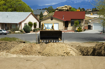 Image showing Suburban Construction