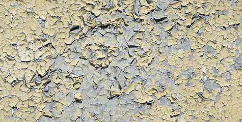 Image showing Texture of an old decayed wall