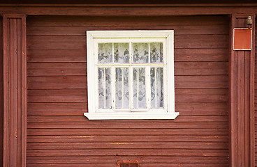 Image showing One window of rural house