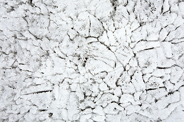 Image showing Surface of grey ice