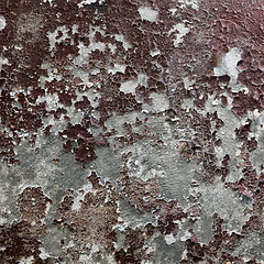 Image showing Vintage grunge painted wall background