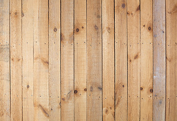 Image showing Rough wooden wall