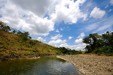 Image showing Landscape and river