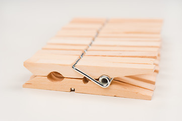 Image showing Clothespins
