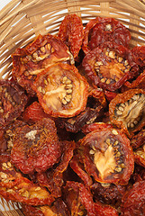 Image showing Dried tomatoes