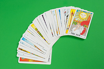 Image showing Tarot cards