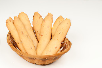 Image showing Breadsticks