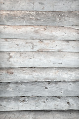 Image showing Timbered old grunge gray background