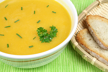 Image showing Pumpkin soup