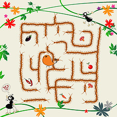 Image showing Complicated maze