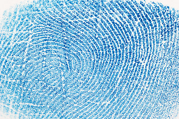 Image showing Fingerprint background