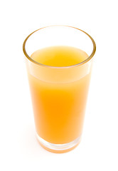 Image showing Glass of citrus juice