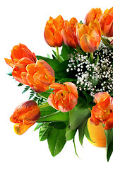Image showing bouquet of tulips