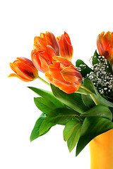 Image showing bouquet of tulips