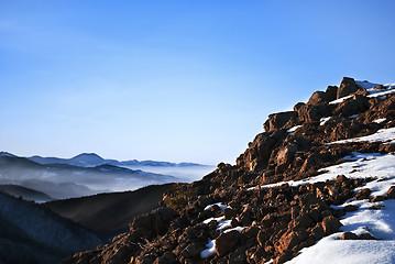 Image showing Mountain peak