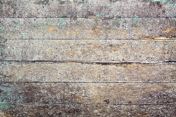 Image showing Old messy grunge wooden weathered background