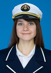 Image showing Portrait of the woman - captain