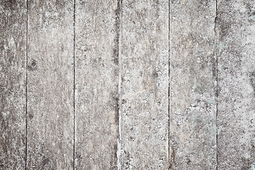 Image showing Grunge rural wooden surface with stains and fungus