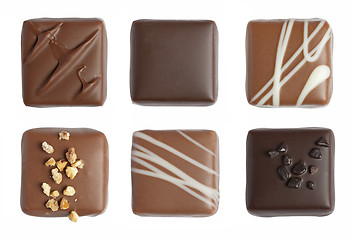 Image showing Fine chocolate isolated