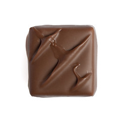 Image showing Piece of Chocolate isolated on white