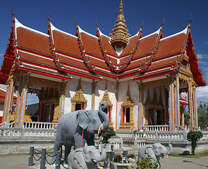 Image showing Wat Chalong, Phuket Thailand
