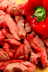 Image showing BEEF STRIPS