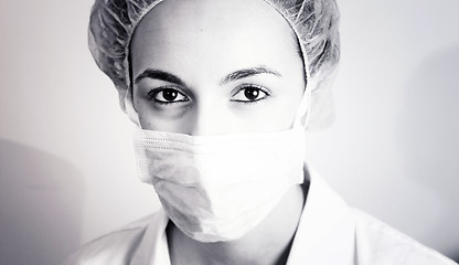 Image showing Portrait of a young doctor!