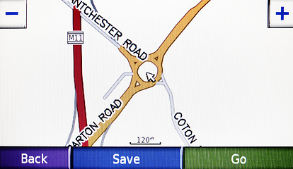 Image showing GPS screen