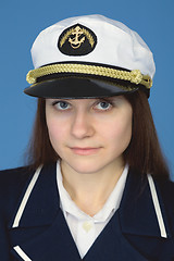 Image showing Portrait of woman - captain