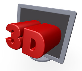 Image showing 3d tv