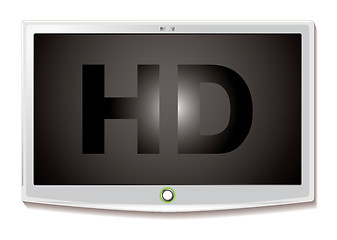 Image showing LCD TV HD white