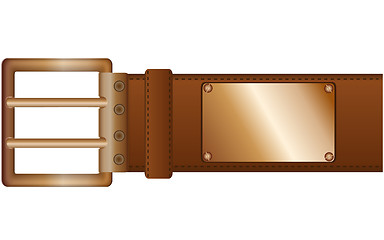 Image showing Belt and label