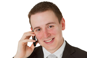 Image showing Friendly businessman