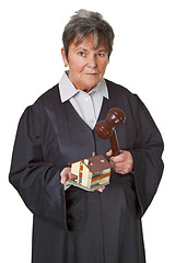 Image showing Female lawyer