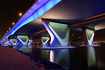 Image showing Al Garhoud Bridge in Dubai