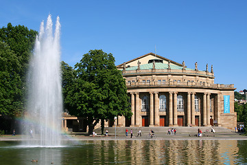 Image showing The opera house in Stuttgart