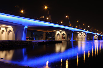 Image showing Business Bay Crossing in Dubai