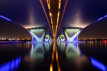 Image showing Al Garhoud Bridge in Dubai