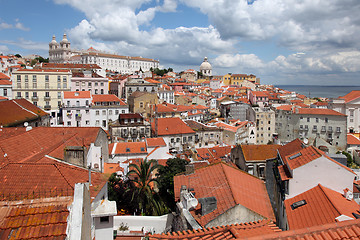 Image showing Alfama in Lisbon