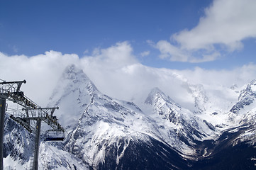 Image showing Ski resort